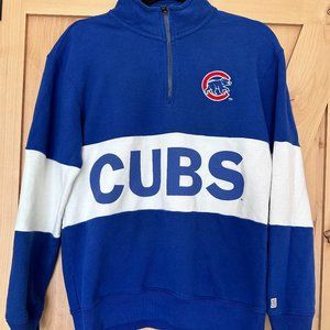 Cubs Quarter Zip Up Long Sleeve